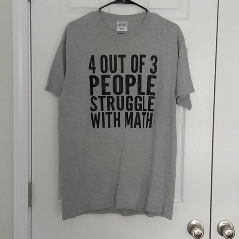 Classic everyday cotton t-shirt adult size large